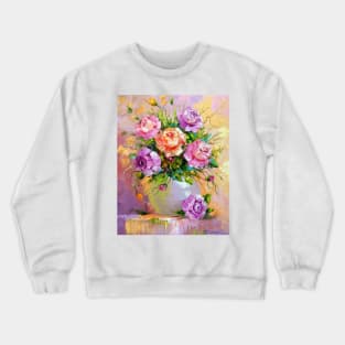 Bouquet of roses Crewneck Sweatshirt